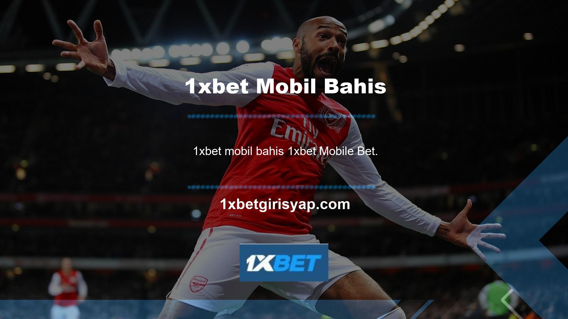 1xbet mobil seçenekleri spor uygulamaları için özel programlar içerir